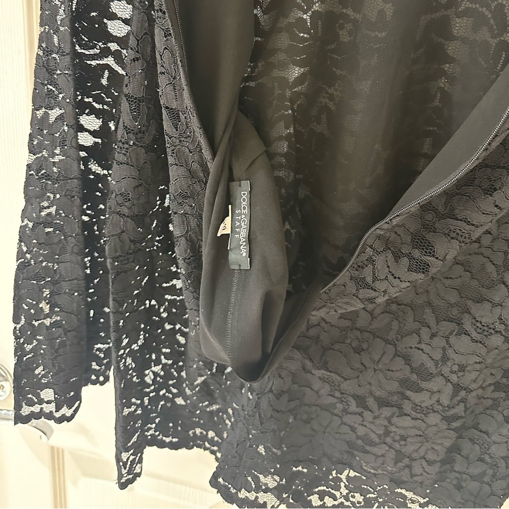 Elegant Black Lace Women's Top